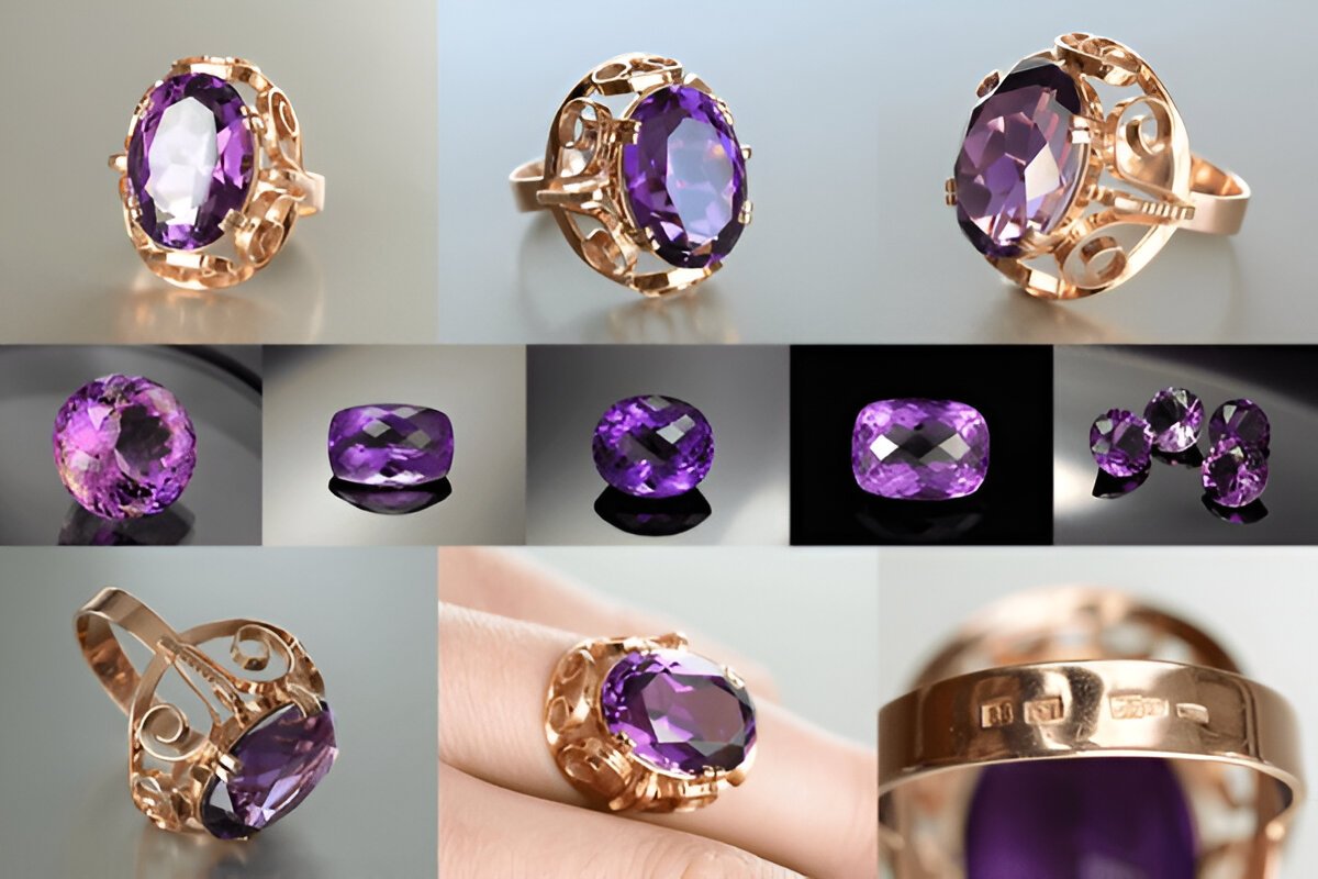 Alexandrite Gemstone Rings