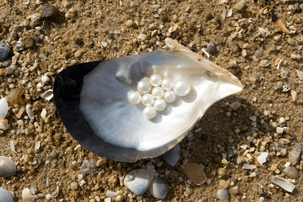 Shell Pearl on ground